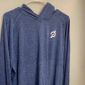 2XL Peloton , Material is lululemon hoodie .long sleeve, so soft !